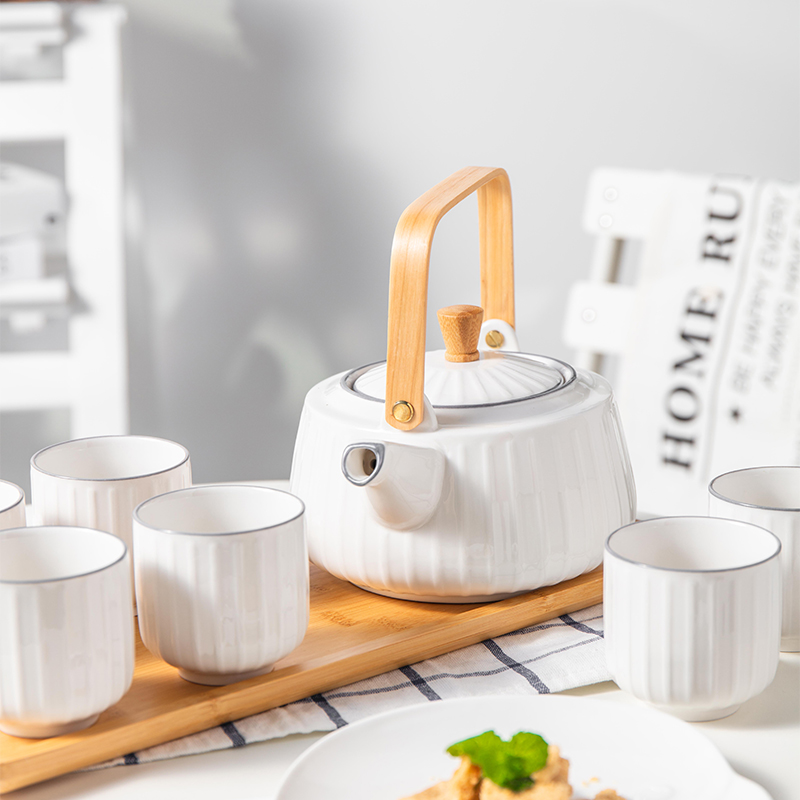 非凡茶具8件套(幼时期灰)