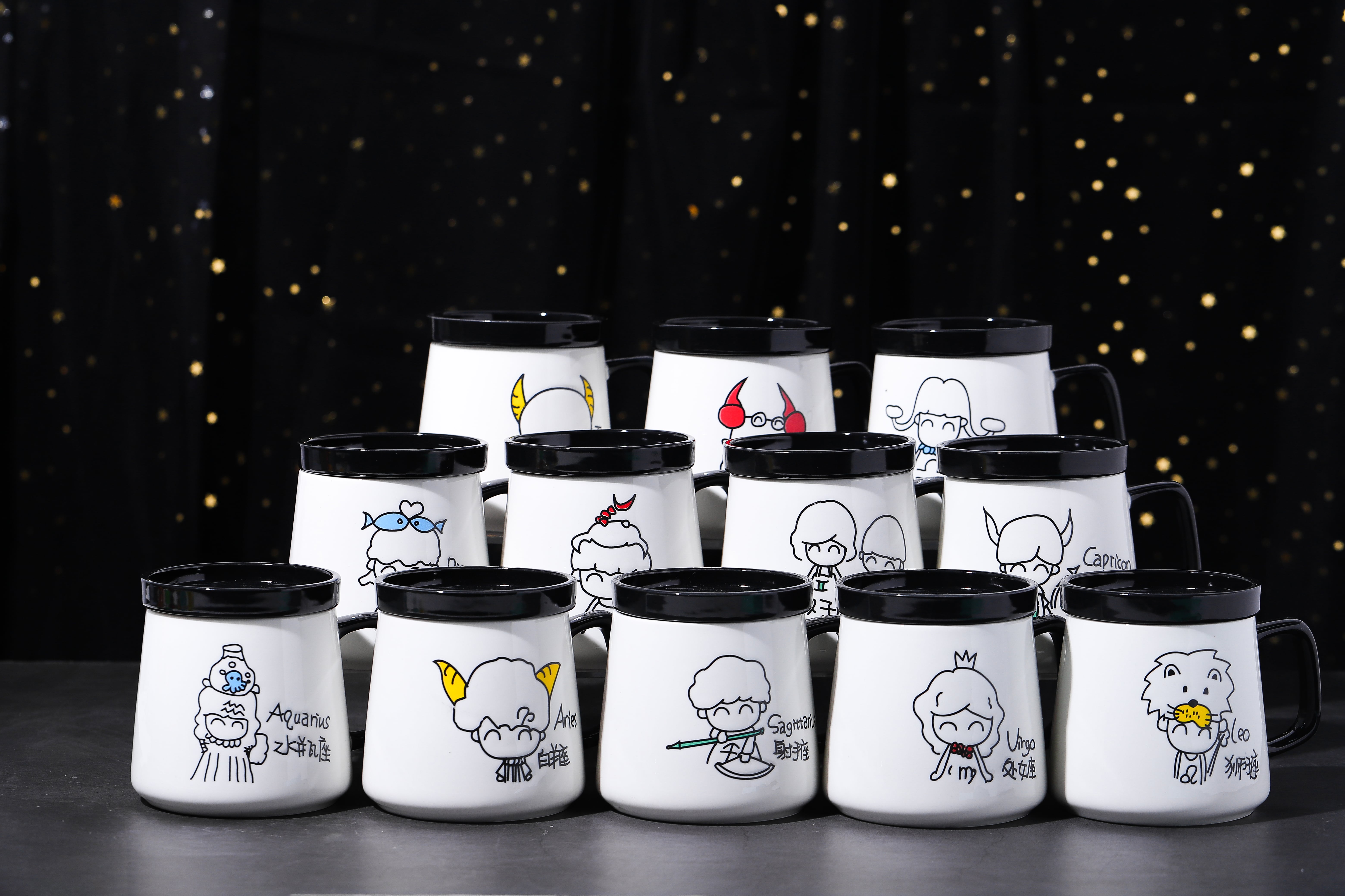 顺祥十二星座系列水杯开售秒光，太豪横了！